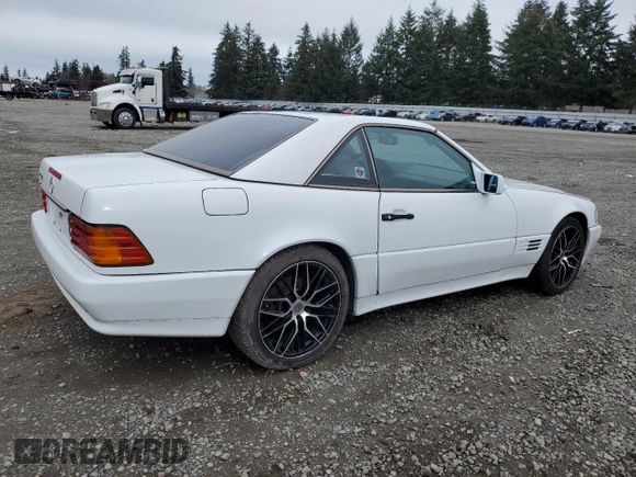 1991 Mercedes-Benz 300 with VIN WDBFA61E3MF015341, listed as a Copart auction lot 49173335 with 160,319 mi miles and Clean Title. Bid and sale history available at DreamBid. Image 3.