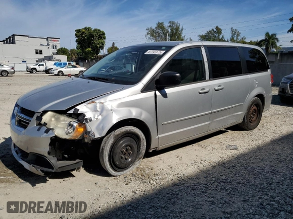 2012 Dodge Grand Caravan SE with VIN 2C4RDGBG6CR255793, listed as a Copart auction lot 41793175 with 221,903 mi miles and Salvage Title. Bid and sale history available at DreamBid. Image 1.