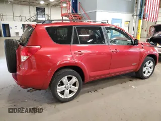2007 Toyota RAV4 Sport with VIN JTMBD32V275075299, listed as a Copart auction lot 54177875 with 207,375 mi miles and Salvage title. Bid and sale history available at DreamBid. Image 3.