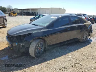 2024 Kia Forte GT-Line with VIN 3KPF54AD7RE803204, listed as a Copart auction lot 49715905 with 7,823 mi miles and Salvage Title. Bid and sale history available at carsss.com. Image 1.
