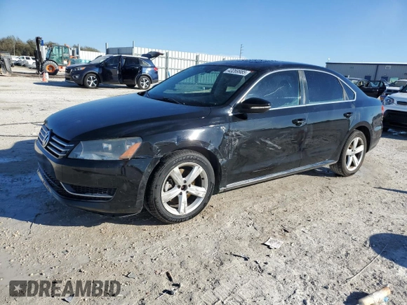2012 Volkswagen Passat SE z VIN 1VWBH7A38CC049465, wystawiony jako Copart lot #43269985 z przebiegiem 140 636 mil mil oraz Szkoda całkowita • Salvage title. Historia ofert i sprzedaży dostępna na DreamBid. Obrazek 1.