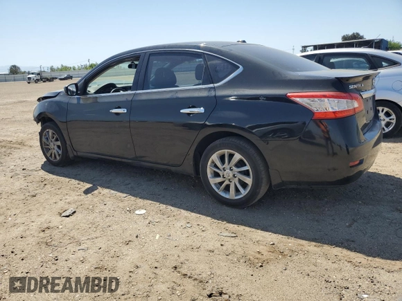 2015 Nissan Sentra SV with VIN 3N1AB7AP0FY212711, listed as a Copart auction lot 52387635 with 153,707 mi miles and Salvage Title. Bid and sale history available at carsss.com. Image 2.