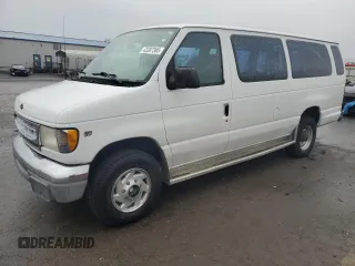 2000 Ford Econoline Passenger XL with VIN 1FBSS31L7YHB41694, listed as a Copart auction lot 43387385 with 108,458 mi miles and Salvage Title. Bid and sale history available at DreamBid. Image 1.