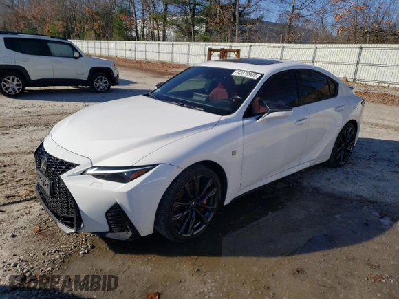 2023 Lexus IS 300 F Sport с VIN JTHG81F24P5050823, выставлен на аукционе Copart как лот 82470904 с пробегом 34 940 миль миль и Списание • Salvage title. История ставок и продаж доступна на DreamBid. Изображение 1.