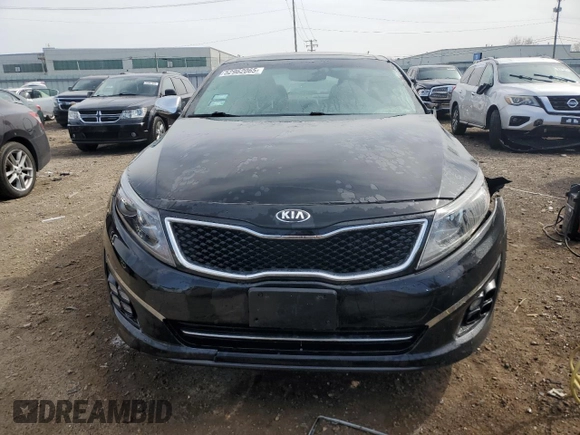 2014 Kia Optima SXL Turbo with VIN 5XXGR4A68EG283932, listed as a Copart auction lot 52962065 with 112,547 mi miles and Salvage title. Bid and sale history available at DreamBid. Image 5.
