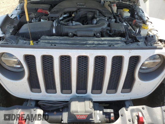 2018 Jeep Wrangler Unlimited Rubicon with VIN 1C4HJXFG9JW308991, listed as a Copart auction lot 53638955 with 95,508 mi miles and Salvage title. Bid and sale history available at DreamBid. Image 11.