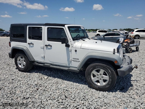 2015 Jeep Wrangler Unlimited Sport with VIN 1C4BJWDG8FL644580, listed as a Copart auction lot 52952365 with 127,439 mi miles and Salvage Title. Bid and sale history available at carsss.com. Image 4.