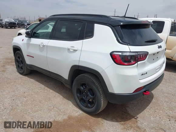 2023 Jeep Compass Trailhawk with VIN 3C4NJDDN3PT544408, listed as a IAAI auction lot 42253800 with 53,105 mi miles and . Bid and sale history available at DreamBid. Image 3.