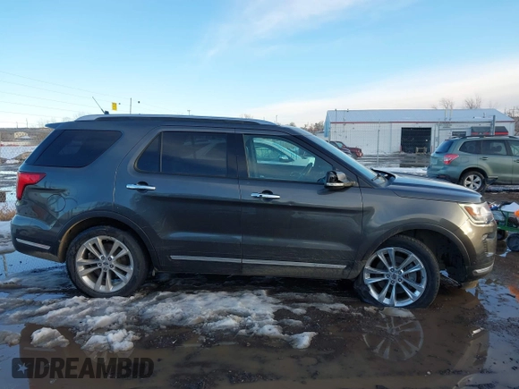 2018 Ford Explorer Limited with VIN 1FM5K8F89JGA86327, listed as a IAAI auction lot 41618224 with 117,007 mi miles and . Bid and sale history available at carsss.com. Image 12.
