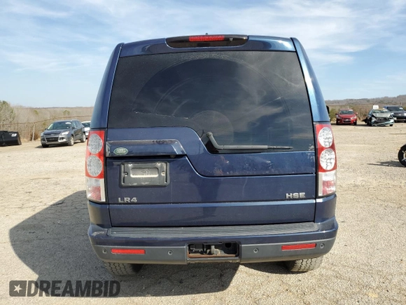 2013 Land Rover LR4 Lux with VIN SALAK2D49DA664975, listed as a Copart auction lot 48664235 with 109,879 mi miles and Salvage title. Bid and sale history available at DreamBid. Image 6.
