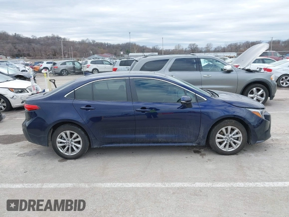 2023 Toyota Corolla Hybrid LE with VIN JTDBCMFE7PJ001872, listed as a IAAI auction lot 41529174 with 13,838 mi miles. Bid and sale history available at carsss.com. Image 13.