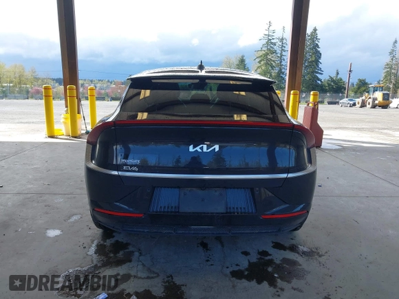 2022 Kia EV6 Wind with VIN KNDC3DLC6N5031894, listed as a IAAI auction lot 41993710 with 75,280 mi miles. Bid and sale history available at carsss.com. Image 16.