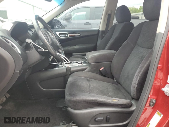 2016 Nissan Pathfinder SV with VIN 5N1AR2MM9GC662053, listed as a Copart auction lot 55473025 with 161,150 mi miles and Salvage title. Bid and sale history available at DreamBid. Image 7.
