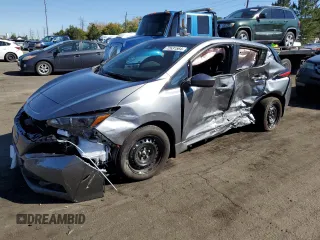 2025 Nissan LEAF S with VIN 1N4AZ1BV6SC557902, listed as a Copart auction lot 72631564 with 1,157 mi miles and Salvage Title. Bid and sale history available at carsss.com. Image 1.