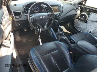 2013 Hyundai Veloster Turbo with VIN KMHTC6AE8DU178833, listed as a Copart auction lot 61944125 with 149,564 mi miles and Salvage title. Bid and sale history available at DreamBid. Image 8.