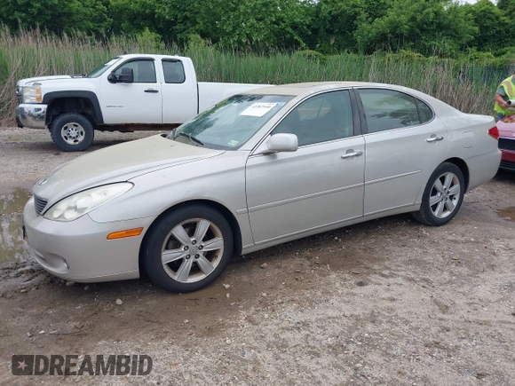 2005 Lexus ES 350 z VIN JTHBA30G555057758, wystawiony jako IAAI lot #42387540 z przebiegiem 280 048 mil mil oraz . Historia ofert i sprzedaży dostępna na DreamBid. Obrazek 2.