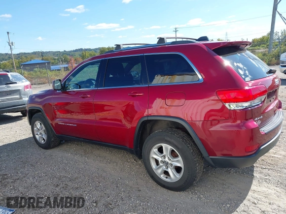 2014 Jeep Grand Cherokee Laredo with VIN 1C4RJFAG8EC262292, listed as a IAAI auction lot 40568162 with 124,871 mi miles and . Bid and sale history available at DreamBid. Image 15.