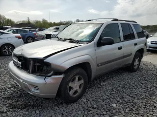 2004 Chevrolet TrailBlazer LS with VIN 1GNDT13SX42330807, listed as a Copart auction lot 55117785 with 178,580 mi miles and Salvage Title. Bid and sale history available at DreamBid. Image 1.