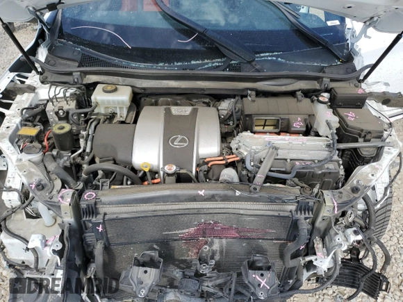 2020 Lexus RX 450h F Sport Performance with VIN 2T2YGMDA1LC043924, listed as a Copart auction lot 58921455 with 36,032 mi miles and Salvage title. Bid and sale history available at DreamBid. Image 12.