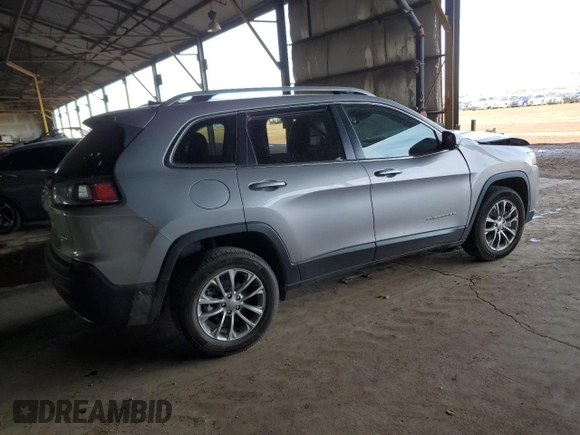 2021 Jeep Cherokee Latitude Lux with VIN 1C4PJLMNXMD108417, listed as a Copart auction lot 45930195 with 73,859 mi miles and Salvage Title. Bid and sale history available at carsss.com. Image 3.