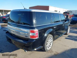 2017 Ford Flex Limited with VIN 2FMGK5D85HBA00992, listed as a IAAI auction lot 41398888 with 121,000 mi miles. Bid and sale history available at carsss.com. Image 4.