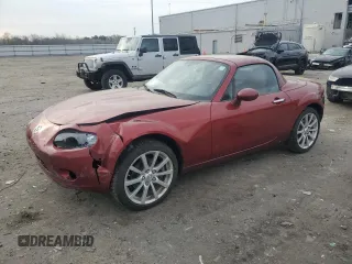 2008 Mazda MX-5 Miata Grand Touring z VIN JM1NC26F780147545, wystawiony jako Copart lot #51526915 z przebiegiem 85 178 mil mil oraz Szkoda całkowita • Salvage title. Historia ofert i sprzedaży dostępna na DreamBid. Obrazek 1.