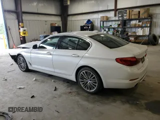 2020 BMW 5 Series 530i with VIN WBAJR3C05LWW69628, listed as a Copart auction lot 54589695 with Not provided miles and Salvage title. Bid and sale history available at DreamBid. Image 2.