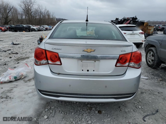 2012 Chevrolet Cruze LTZ with VIN 1G1PH5SC4C7386258, listed as a Copart auction lot 42266475 with 131,817 mi miles and Salvage Title. Bid and sale history available at carsss.com. Image 6.