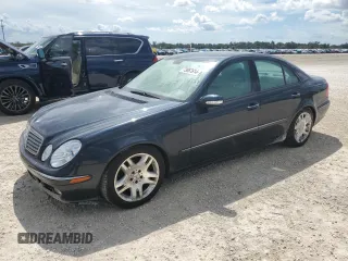 2003 Mercedes-Benz E-Class 5.0L with VIN WDBUF70J23A139996, listed as a Copart auction lot 73867614 with 0 mi miles and Non Repairable. Bid and sale history available at carsss.com. Image 1.
