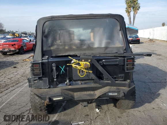 2017 Jeep Wrangler Sport with VIN 1C4GJWAG9HL576707, listed as a Copart auction lot 43285955 with 113,692 mi miles and Salvage Title. Bid and sale history available at DreamBid. Image 6.