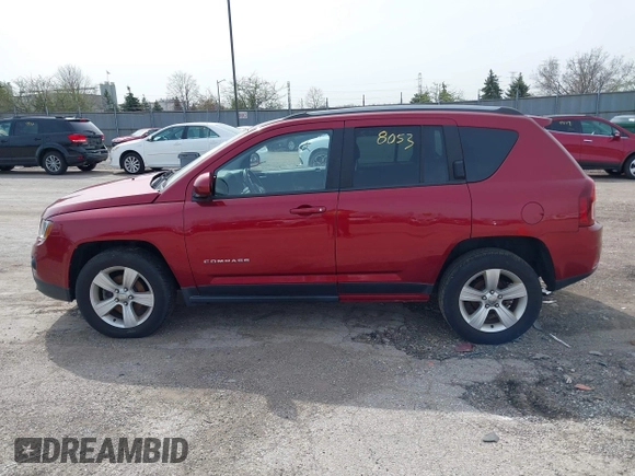2017 Jeep Compass High Altitude with VIN 1C4NJDEB4HD191432, listed as a IAAI auction lot 41938053 with 183,621 mi miles and . Bid and sale history available at DreamBid. Image 14.