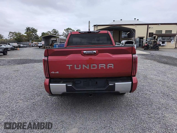 2023 Toyota Tundra Capstone Hybrid with VIN 5TFVC5DB3PX030312, listed as a Copart auction lot 73486854 with 5,533 mi miles and Clean title. Bid and sale history available at DreamBid. Image 6.