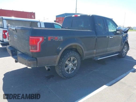 2016 Ford F-150 XLT with VIN 1FTFX1EG2GKE83037, listed as a IAAI auction lot 42236055 with 198,546 mi miles and . Bid and sale history available at DreamBid. Image 4.