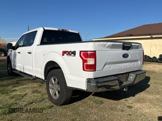 2018 Ford F-150 XL with VIN 1FTFW1E5XJKE02519, listed as a Copart auction lot 50268565 with 184,094 mi miles and Clean title. Bid and sale history available at DreamBid. Image 3.