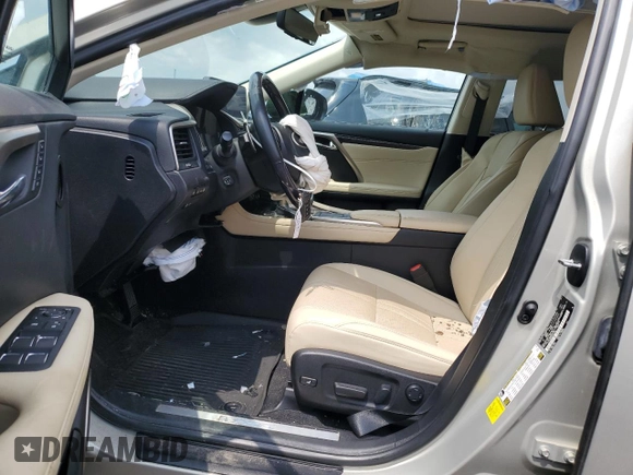 2021 Lexus RX 450h with VIN 2T2JGMDA5MC071860, listed as a Copart auction lot 60229955 with 61,500 mi miles and Non repairable. Bid and sale history available at DreamBid. Image 7.