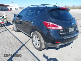 2012 Nissan Murano LE with VIN JN8AZ1MU9CW106465, listed as a IAAI auction lot 41758439 with 136,480 mi miles. Bid and sale history available at carsss.com. Image 3.