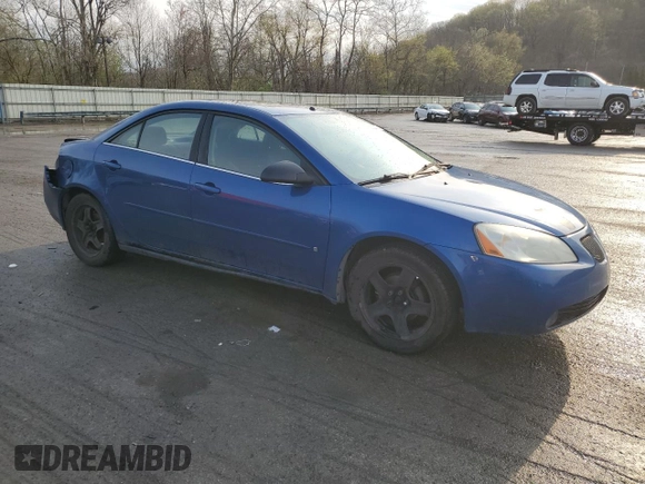2007 Pontiac G6 G6 with VIN 1G2ZG58B774230261, listed as a Copart auction lot 53357275 with 201,998 mi miles and Salvage title. Bid and sale history available at DreamBid. Image 4.
