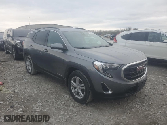 2020 GMC Terrain SLE z VIN 3GKALMEV6LL110991, wystawiony jako Copart lot #50932675 z przebiegiem 73 527 mil mil oraz Szkoda całkowita • Salvage title. Historia ofert i sprzedaży dostępna na DreamBid. Obrazek 4.
