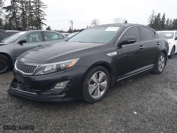 2015 Kia Optima Hybrid EX with VIN KNAGN4AD6F5085427, listed as a IAAI auction lot 41620891 with 109,427 mi miles. Bid and sale history available at carsss.com. Image 17.