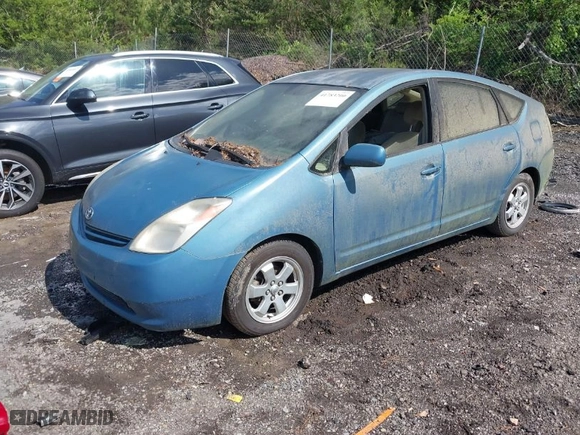 2005 Toyota Prius with VIN JTDKB20U853078114, listed as a IAAI auction lot 41783200 with 1 mi miles. Bid and sale history available at carsss.com. Image 2.