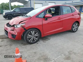 2015 Honda Fit EX-L z VIN 3HGGK5H85FM717100, wystawiony jako Copart lot #57791215 z przebiegiem 202 173 mil mil oraz Czysty tytuł • Clean title. Historia ofert i sprzedaży dostępna na DreamBid. Obrazek 1.