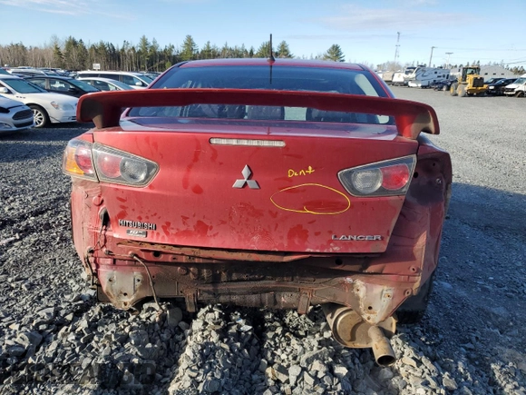 2013 Mitsubishi Lancer ES with VIN JA32U2FU0DU606169, listed as a Copart auction lot 48869484 with 172,758 mi miles and Salvage Title. Bid and sale history available at DreamBid. Image 6.