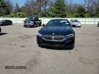2020 BMW 8 Series 840i with VIN WBAGV4C08LCD84826, listed as a Copart auction lot 53328634 with 36,703 mi miles and Salvage title. Bid and sale history available at DreamBid. Image 10.