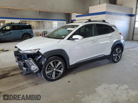 2020 Hyundai Kona Ultimate with VIN KM8K53A50LU490390, listed as a Copart auction lot 86371864 with 62,973 mi miles and Salvage Title. Bid and sale history available at carsss.com. Image 1.