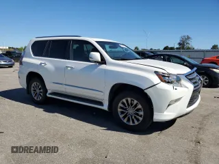 2017 Lexus GX with VIN JTJJM7FX9H5157947, listed as a Copart auction lot 75749584 with 83,370 mi miles and Salvage Title. Bid and sale history available at carsss.com. Image 4.