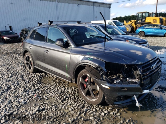 2020 Audi SQ5 Prestige with VIN WA1C4AFY5L2122408, listed as a Copart auction lot 67008573 with 32,328 mi miles. Bid and sale history available at carsss.com. Image 4.