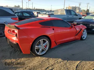 2017 Chevrolet Corvette 1LT with VIN 1G1YB2D7XH5101361, listed as a Copart auction lot 87439564 with 89,725 mi miles and Salvage Title. Bid and sale history available at carsss.com. Image 3.