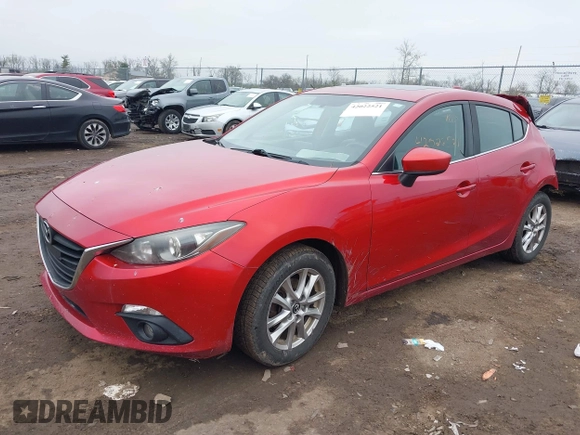 2015 Mazda 3 i Grand Touring with VIN JM1BM1M71F1235780, listed as a IAAI auction lot 42022521 with 140,038 mi miles and . Bid and sale history available at DreamBid. Image 17.