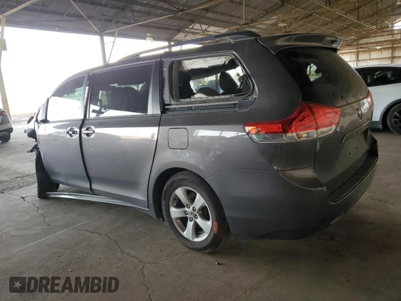 2013 Toyota Sienna LE AAS with VIN 5TDKK3DC8DS295151, listed as a Copart auction lot 46894255 with Not Provided miles and Salvage Title. Bid and sale history available at DreamBid. Image 2.