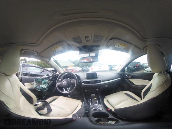 2016 Mazda 3 S Grand Touring z VIN JM1BM1N33G1277798, wystawiony jako IAAI lot #42337611 z przebiegiem 91 519 mil mil oraz . Historia ofert i sprzedaży dostępna na DreamBid. Obrazek 18.
